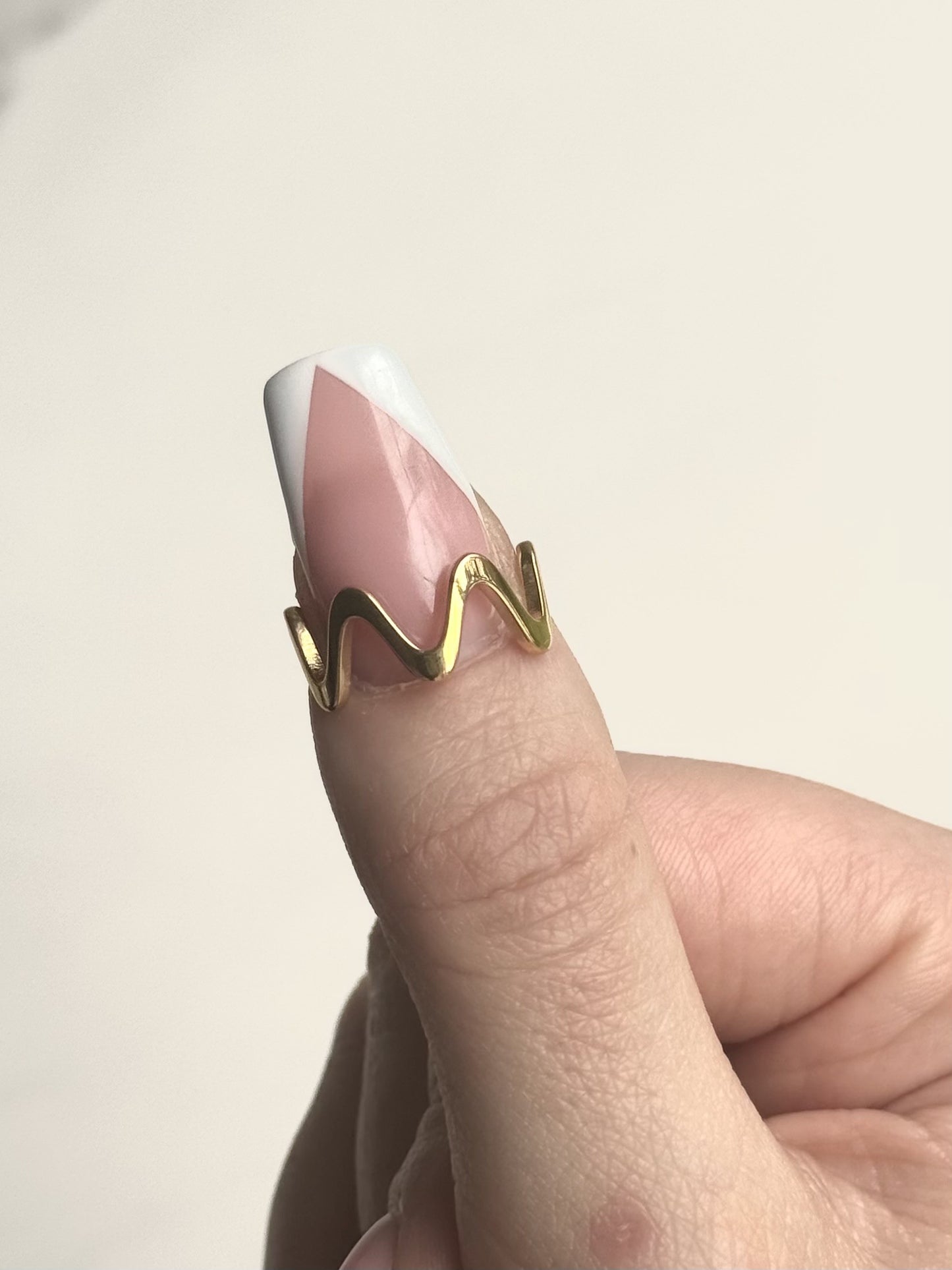 Golden Wave Ring